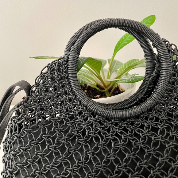 Massimo Dutti Leather 2-in-1 Bag - Picture 4 of 12